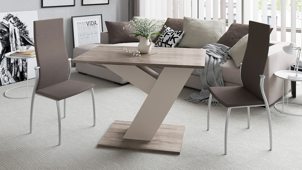 Стол Обеденный «Рейн» Тип 1 Разные Цвета/Ш-700 x Д-1100 x В-750 мм