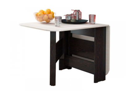 Стол-книжка Т1 венге цаво / дуб белфорт